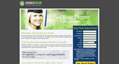 Desktop Screenshot of onlinedegreeradar.com
